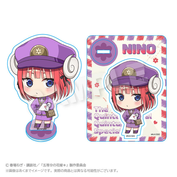 『五等分の花嫁*』おとどけメェるアクリルマスコット 中野二乃